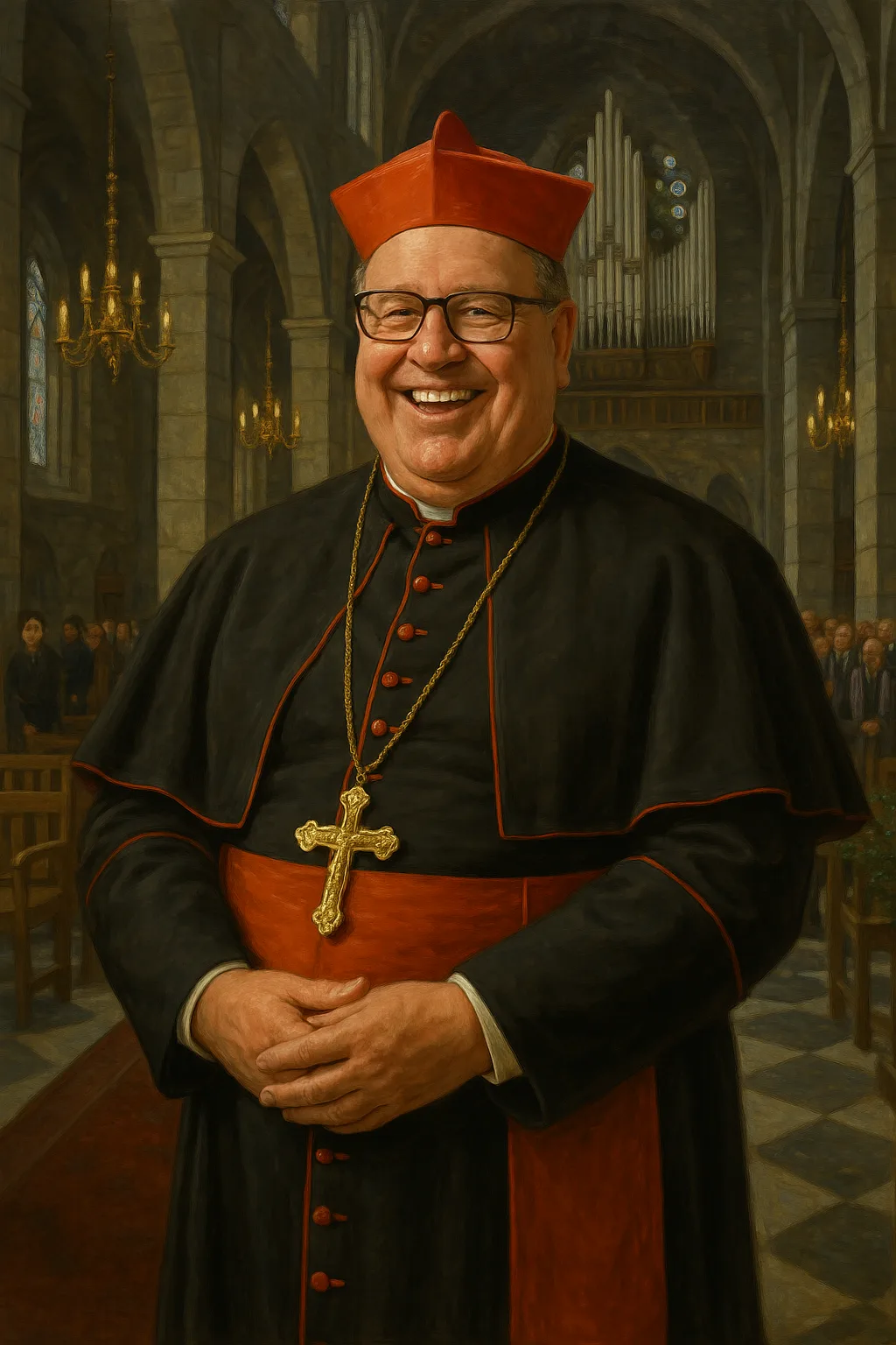 Portrait officiel de Son Éminence le Cardinal Ronan Callahan