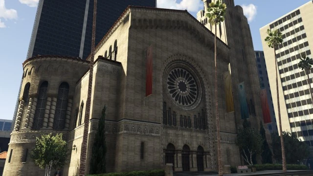 La cathédrale Notre-Dame-des-Saints de Los Santos